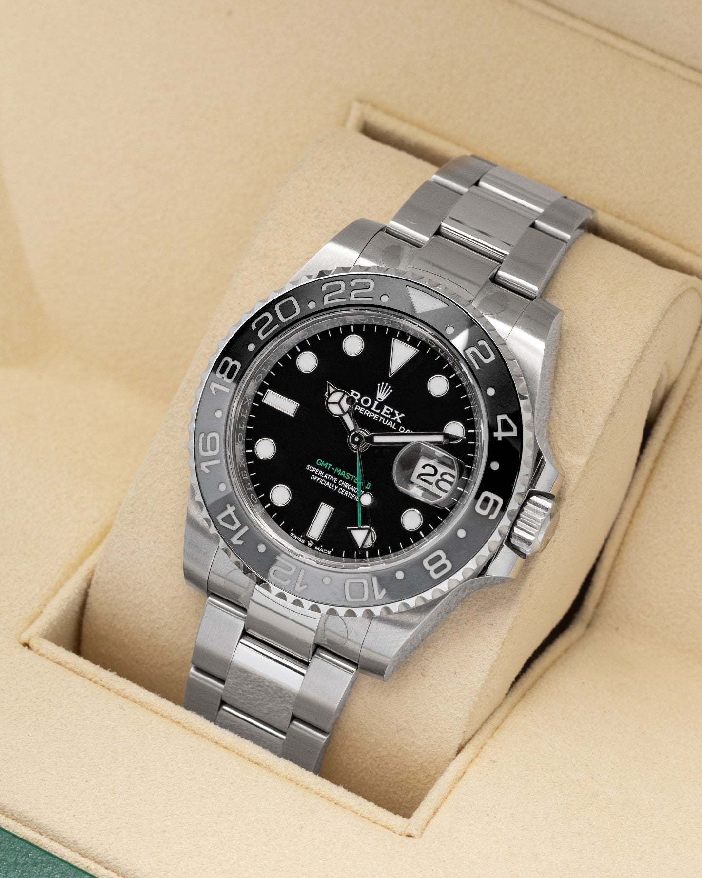 Rolex GMT-Master II Bruce Wayne 126710GRNR | Noahs Fine Watches & Jewelry Dallas