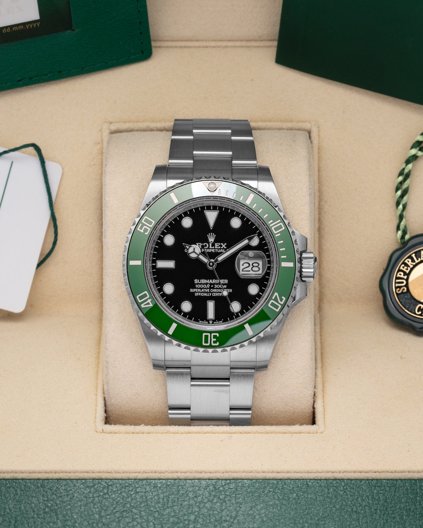 ROLEX SUBMARINER 掛時計 Rolex Submariner Starbucks 126610LV 2025 – Noah's Fine Watches
