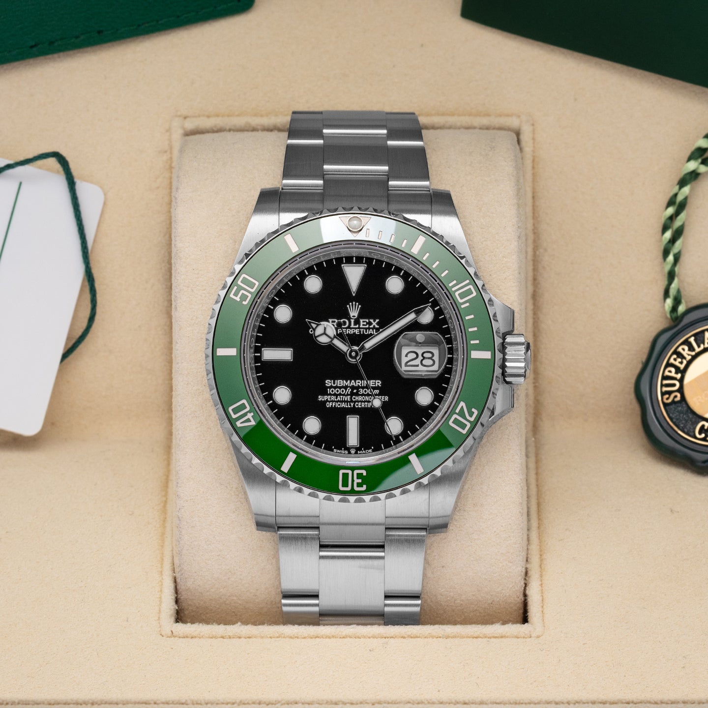 Rolex Submariner Starbucks 126610LV | Noah's Fine Watches and Jewelry TX