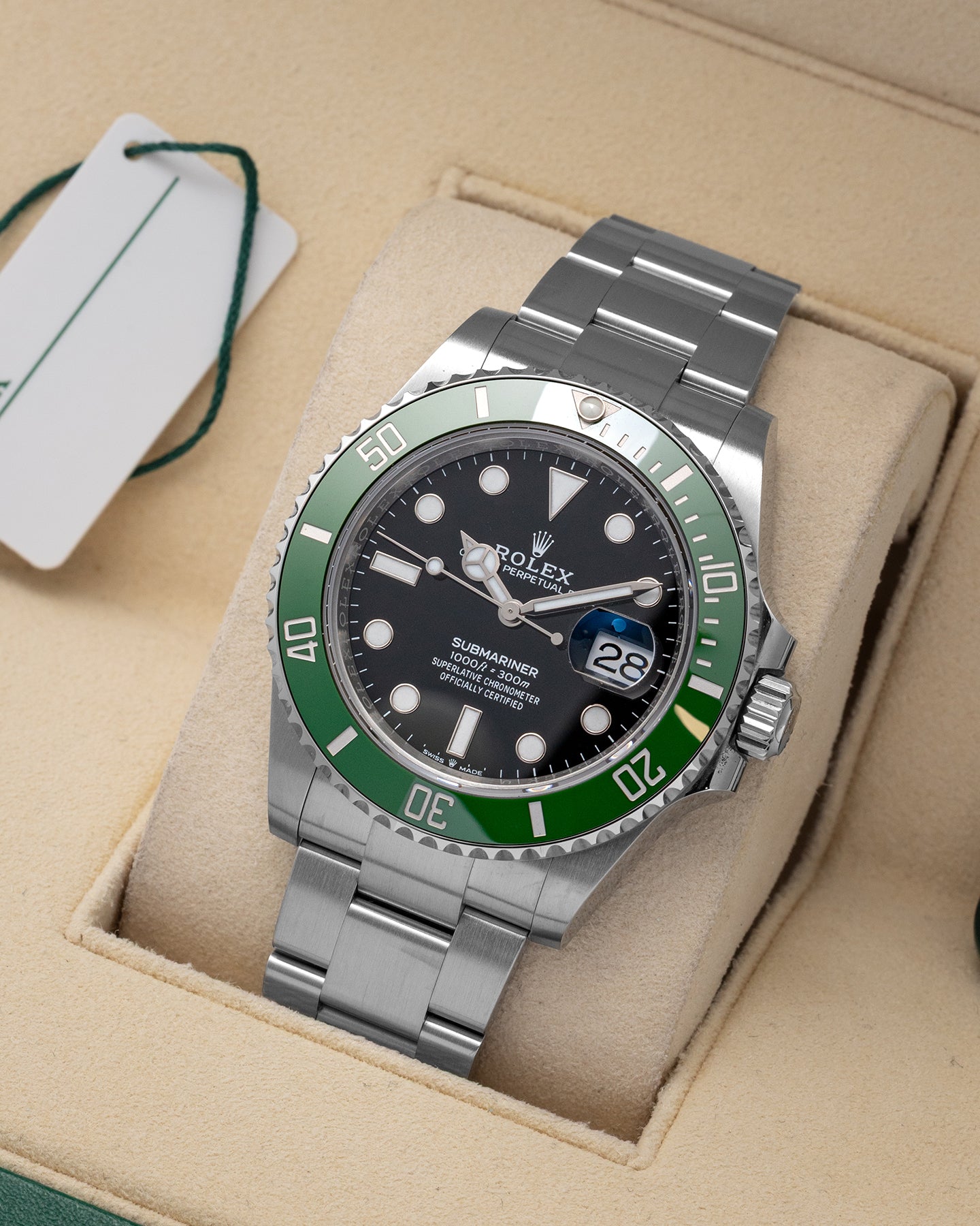 Rolex Submariner Starbucks 126610LV | Noah's Fine Watches and Jewelry TX
