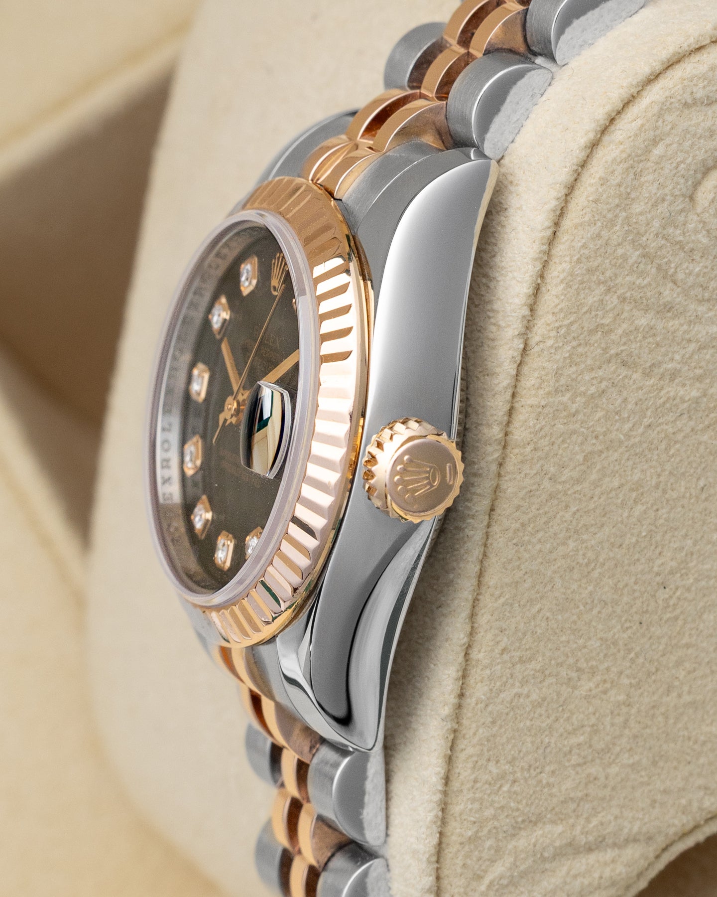 Two Tone Rose Gold Rolex Datejust 179171 | Noahs Fine Watches and Jewelry