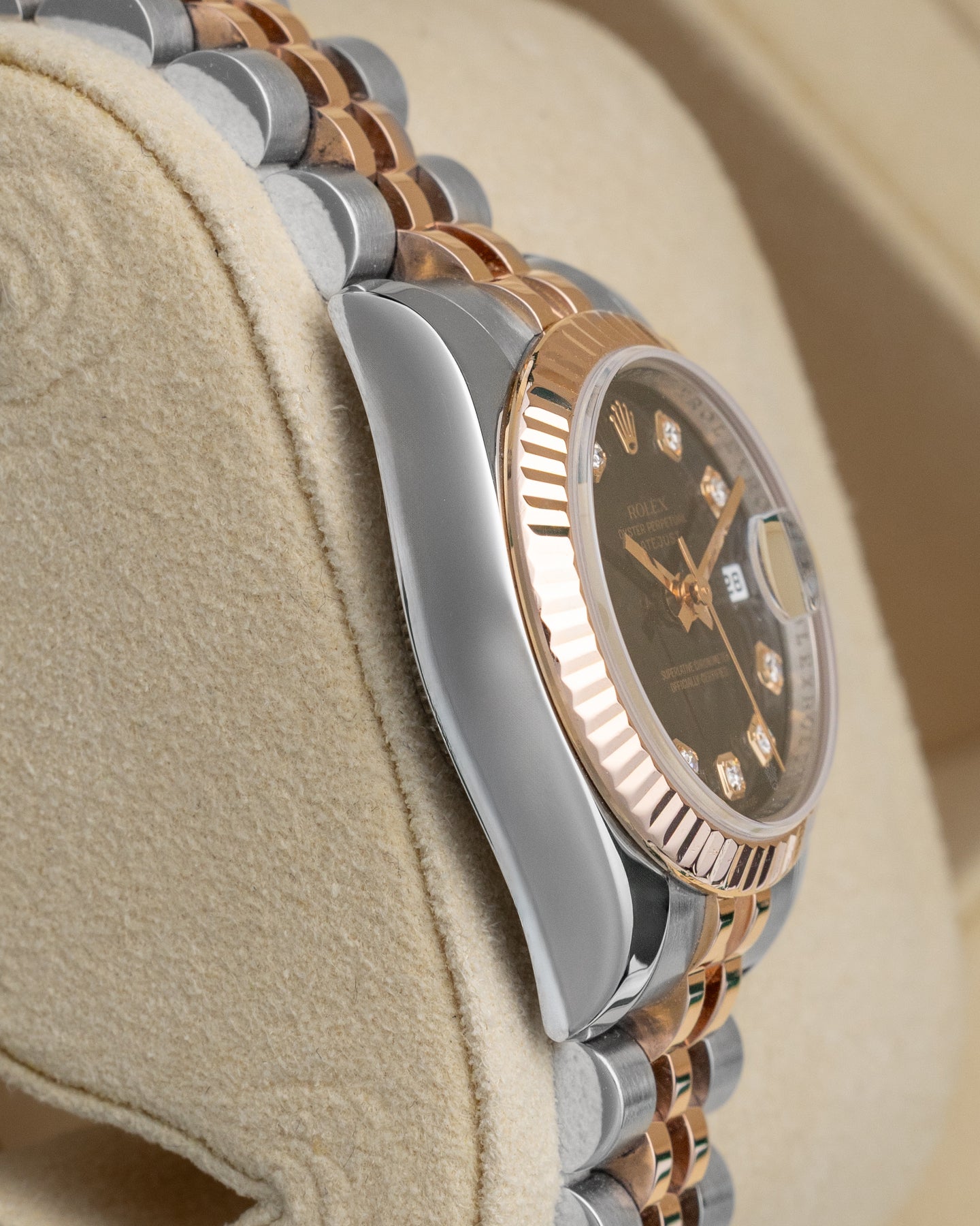 Two Tone Rose Gold Rolex Datejust 179171 | Noahs Fine Watches and Jewelry