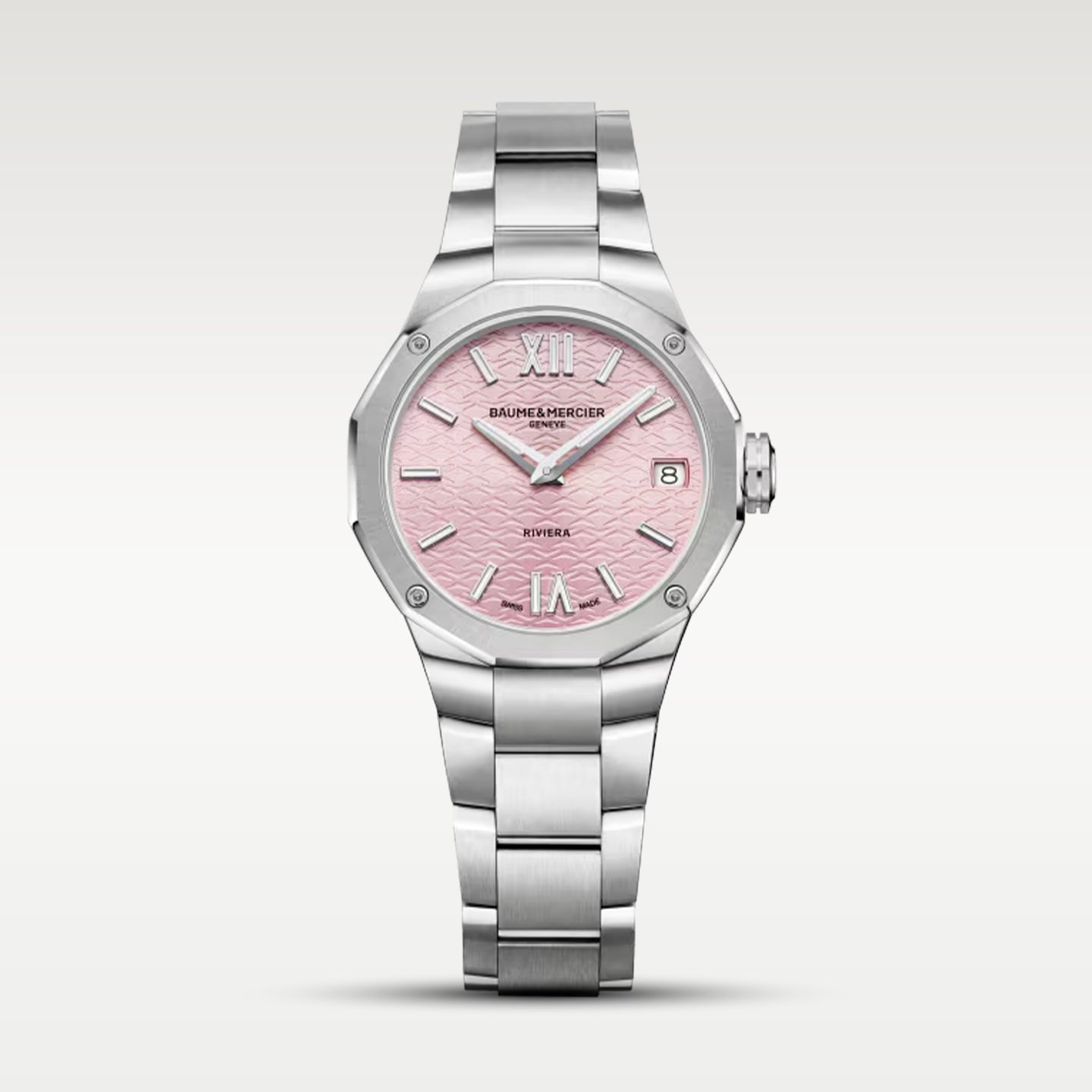 Pink Baume & Mercier Riviera 10812 | Noah's Fine Watches & Jewelry DFW