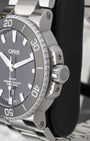 black dial Oris Aquis Date 01 733 7789 4154 | Noah's Fine Watches Dallas