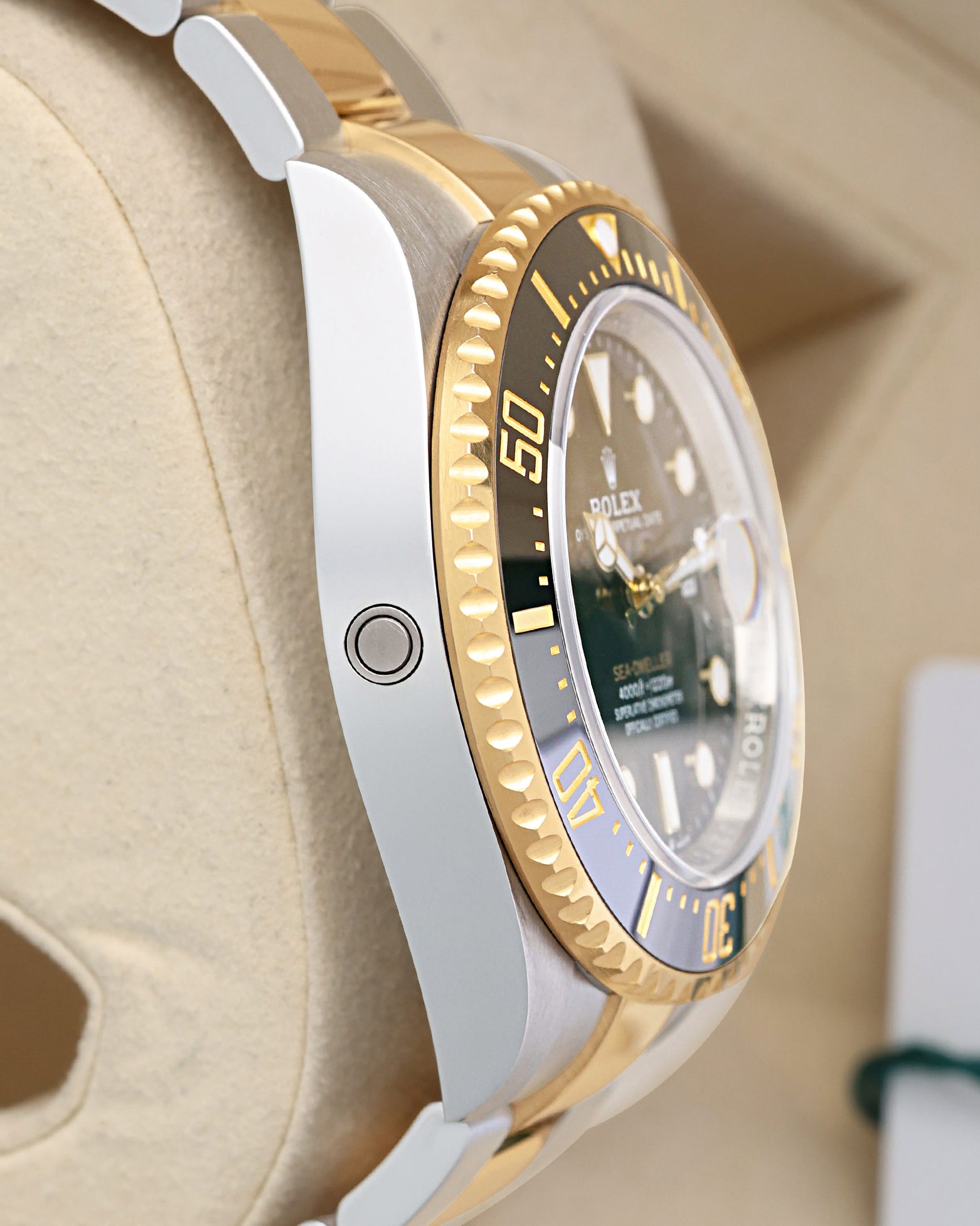 Two Tone black dial Rolex Sea-Dweller 126603 | Noah's Fine Watches Dallas