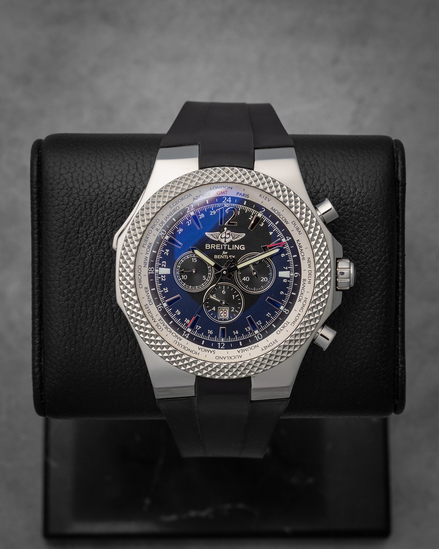 Breitling Bentley GMT Chronograph A47362 | Noahs Fine Watches Dallas