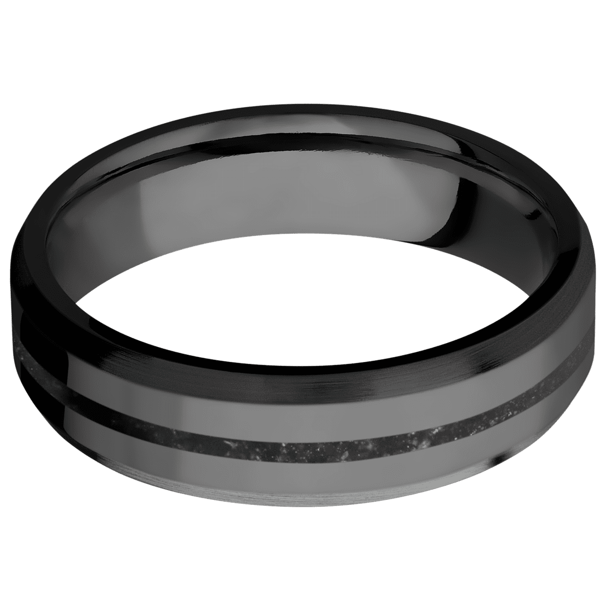 Zirconium + Polish , Satin Finish