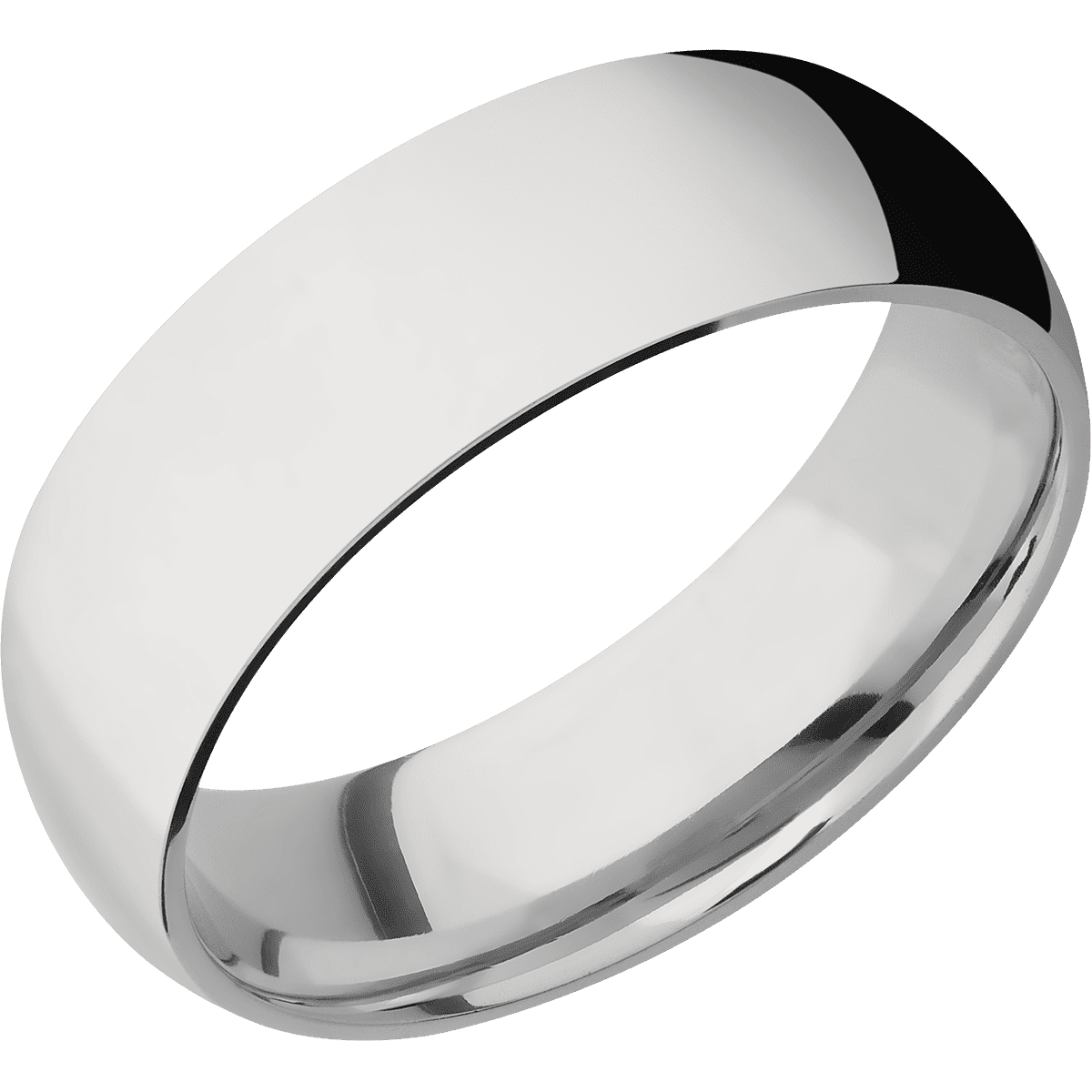 10K White Gold + Polish Finish