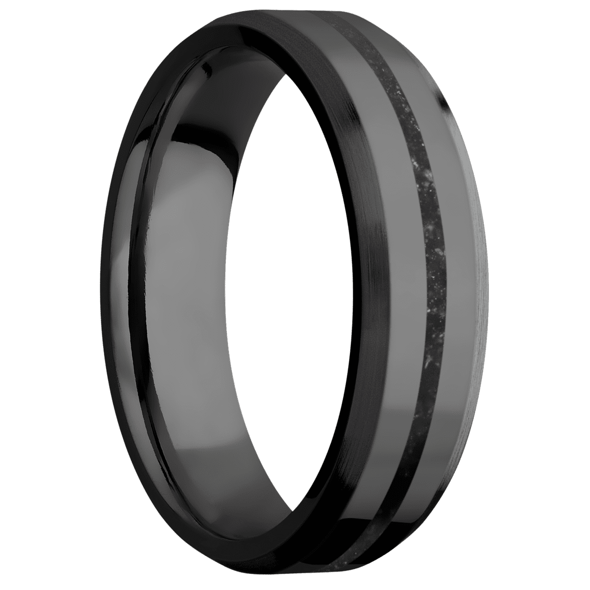 Zirconium + Polish , Satin Finish