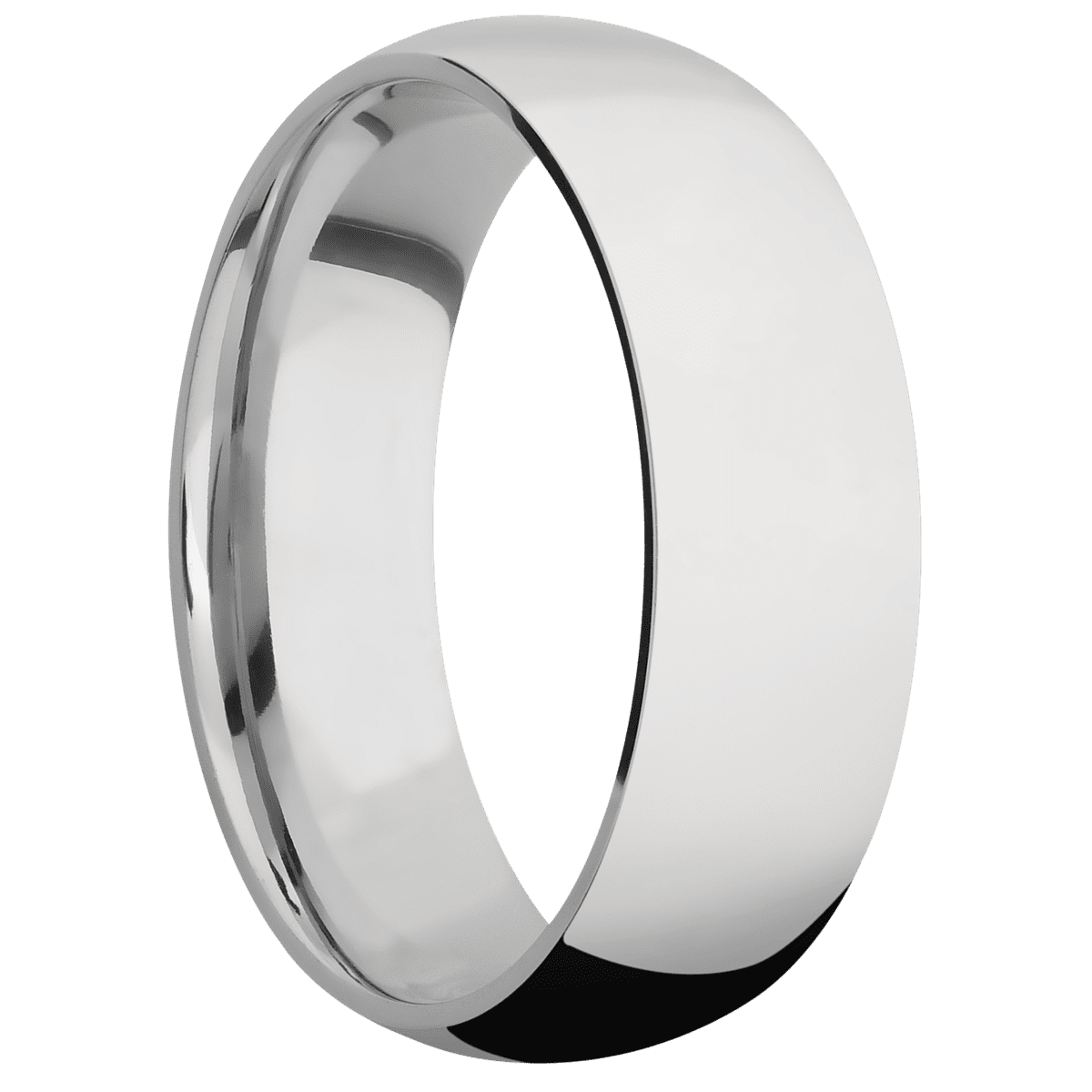 10K White Gold + Polish Finish
