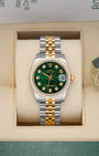 Aftermarket Diamond Rolex Datejust 178273 | Noahs Fine Watches and Jewelry