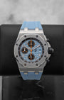 Light Blue AP Royal Oak Offshore 26238ST.OO.A340CA.01 | Noah's Fine Watches & Jewelry