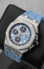 Light Blue AP Royal Oak Offshore 26238ST.OO.A340CA.01 | Noah's Fine Watches & Jewelry