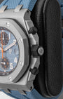 Light Blue AP Royal Oak Offshore 26238ST.OO.A340CA.01 | Noah's Fine Watches & Jewelry