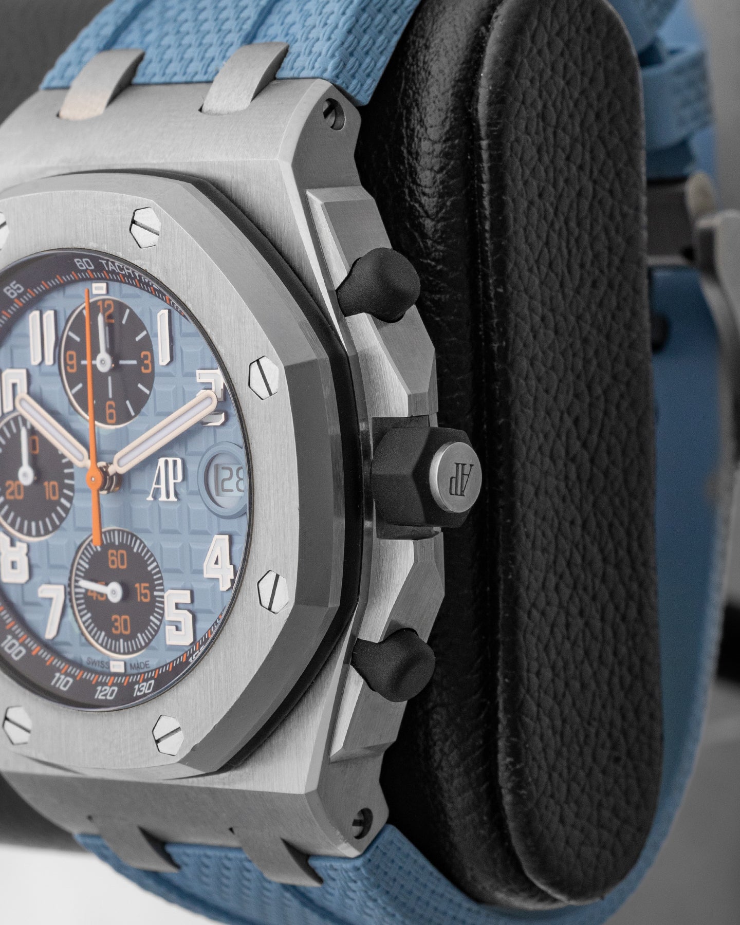 Light Blue AP Royal Oak Offshore 26238ST.OO.A340CA.01 | Noah's Fine Watches & Jewelry