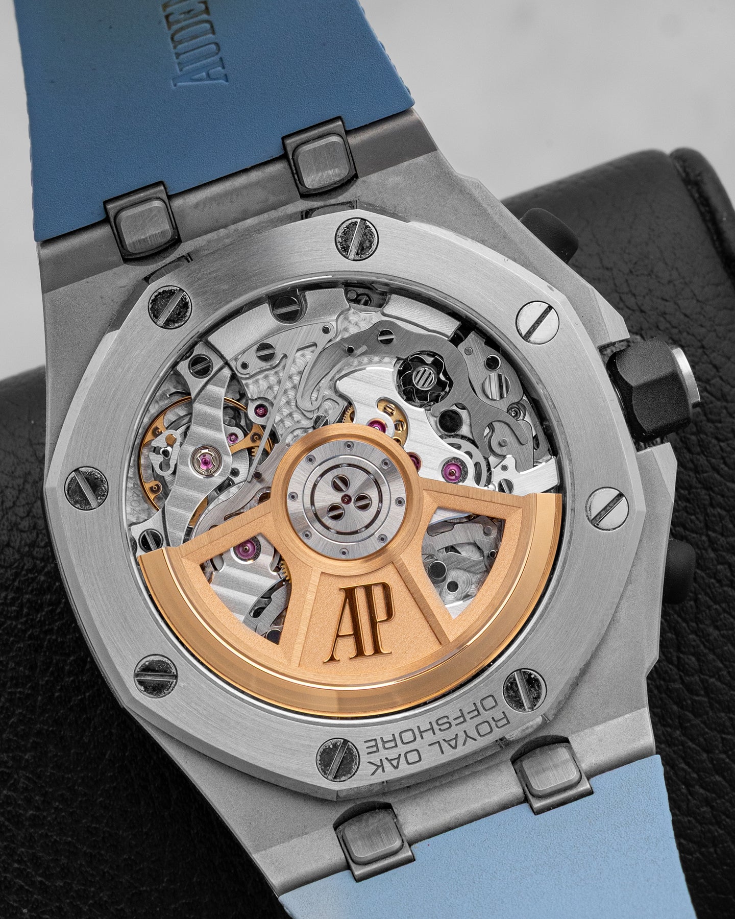 Light Blue AP Royal Oak Offshore 26238ST.OO.A340CA.01 | Noah's Fine Watches & Jewelry