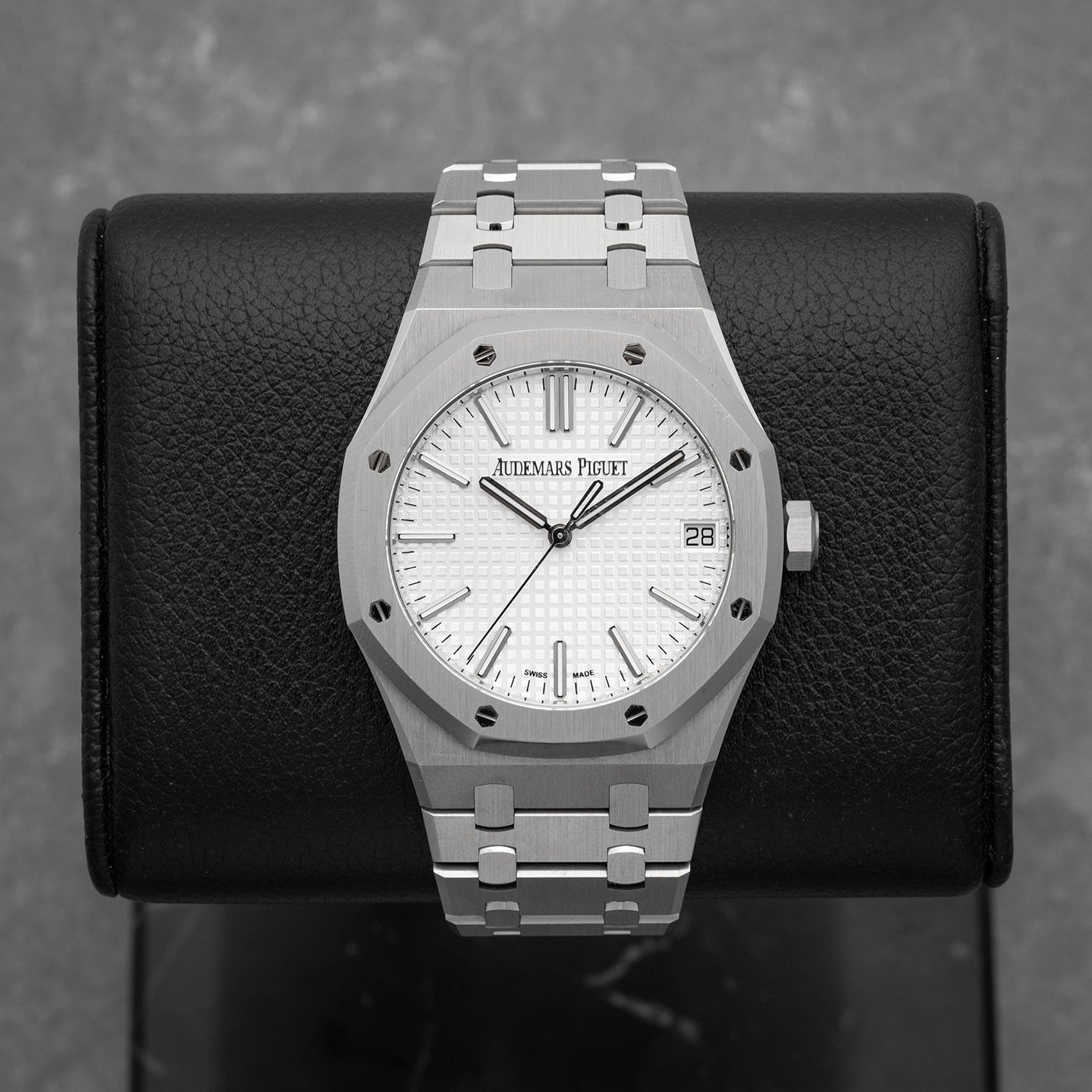 Silver AP Royal Oak Selfwinding 15510ST | Noahs Fine Watches & Jewelry TX