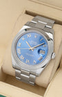 Azzuro Blue Rolex Datejust 41 126300 | Noahs fine Watches & Jewelry