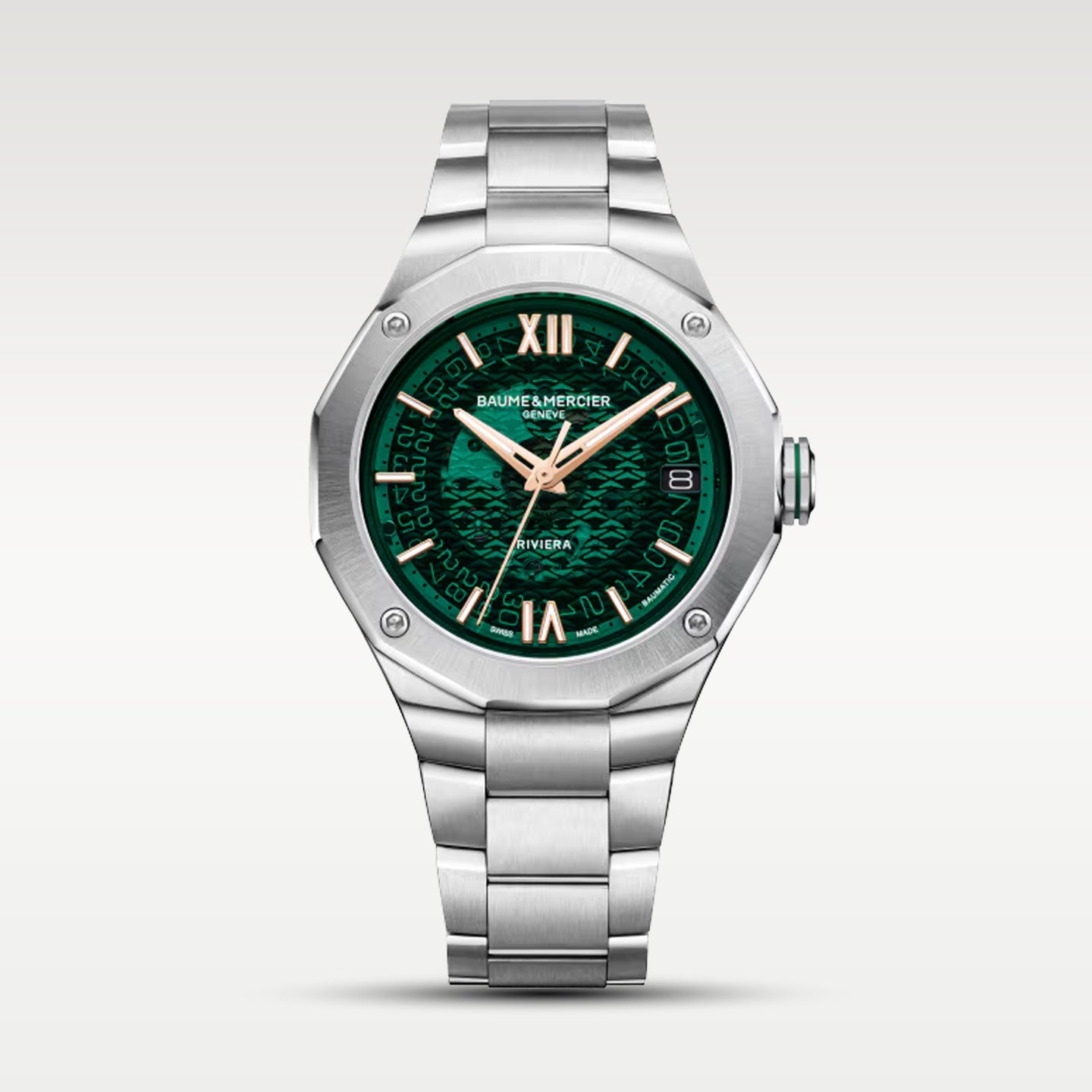 Baume & Mercier Riviera 39MM 10770 | Noah's Fine Watches & Jewelry TX