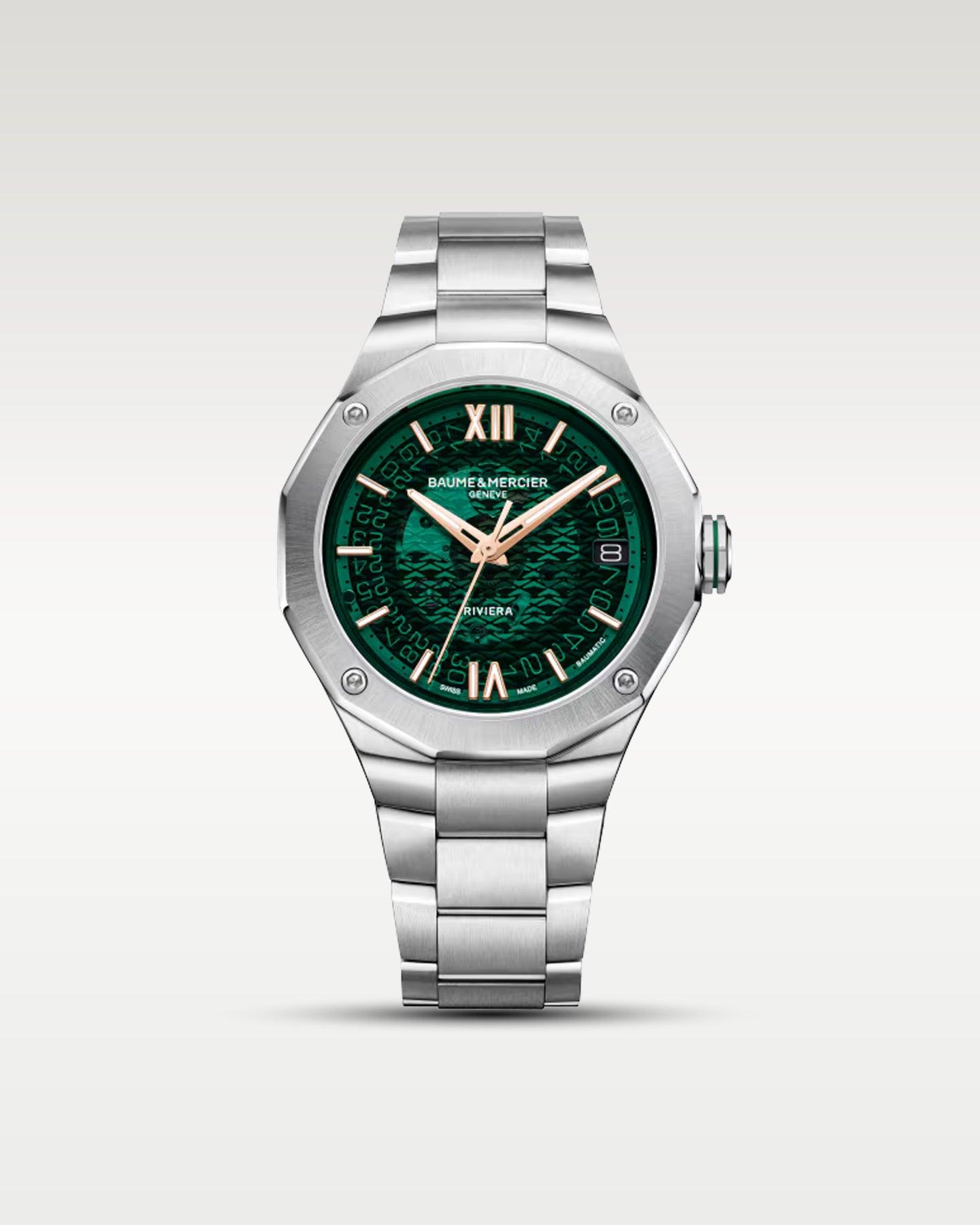 Baume & Mercier Riviera 39MM 10770 | Noah's Fine Watches & Jewelry TX