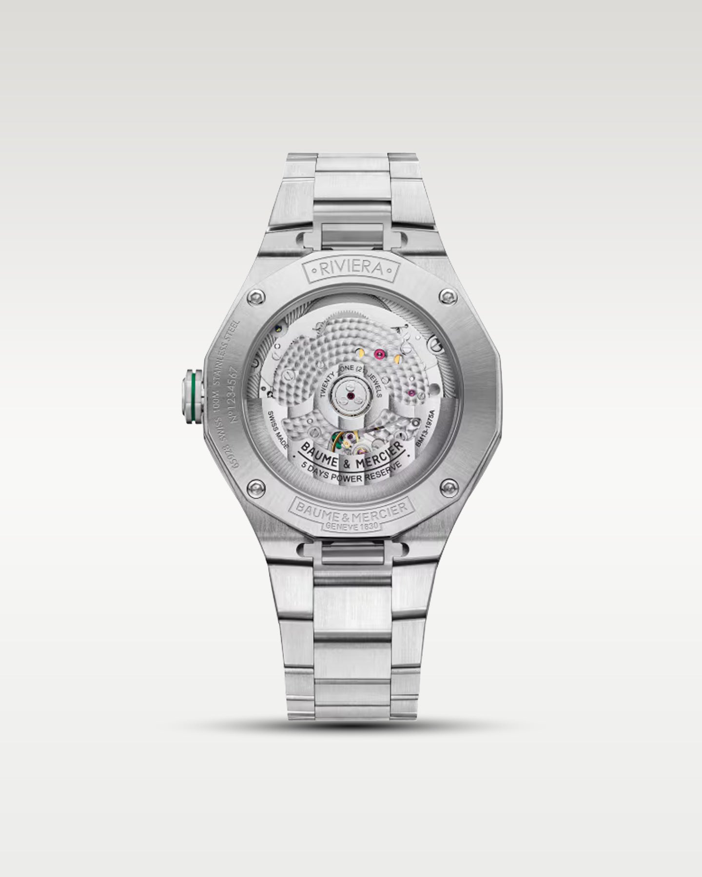 Baume & Mercier Riviera 39MM 10770 | Noah's Fine Watches & Jewelry TX