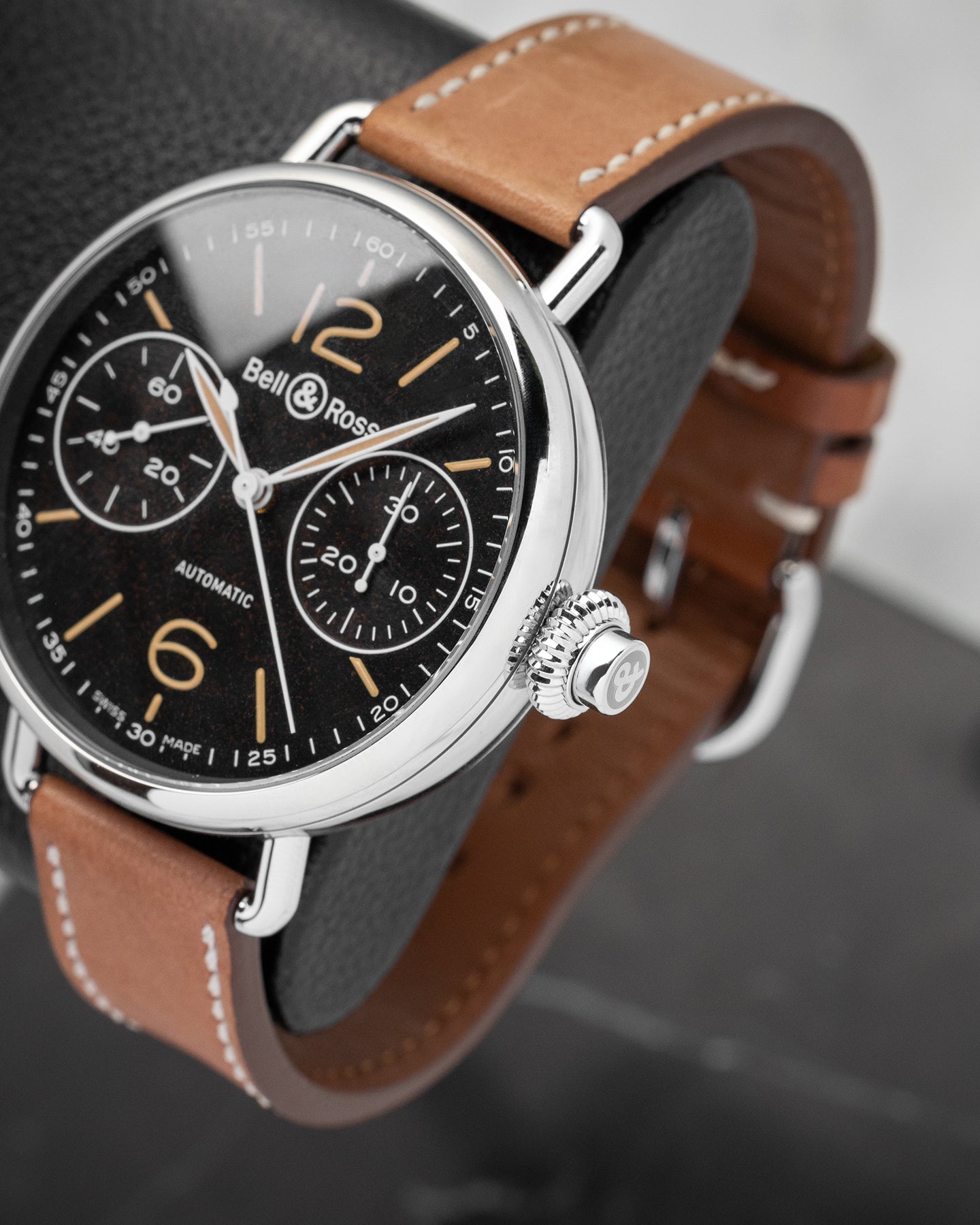 B&R WW1 Monopusher BRWW1-MP01-S Watch | Noah's Fine Watches and Jewelry Dallas