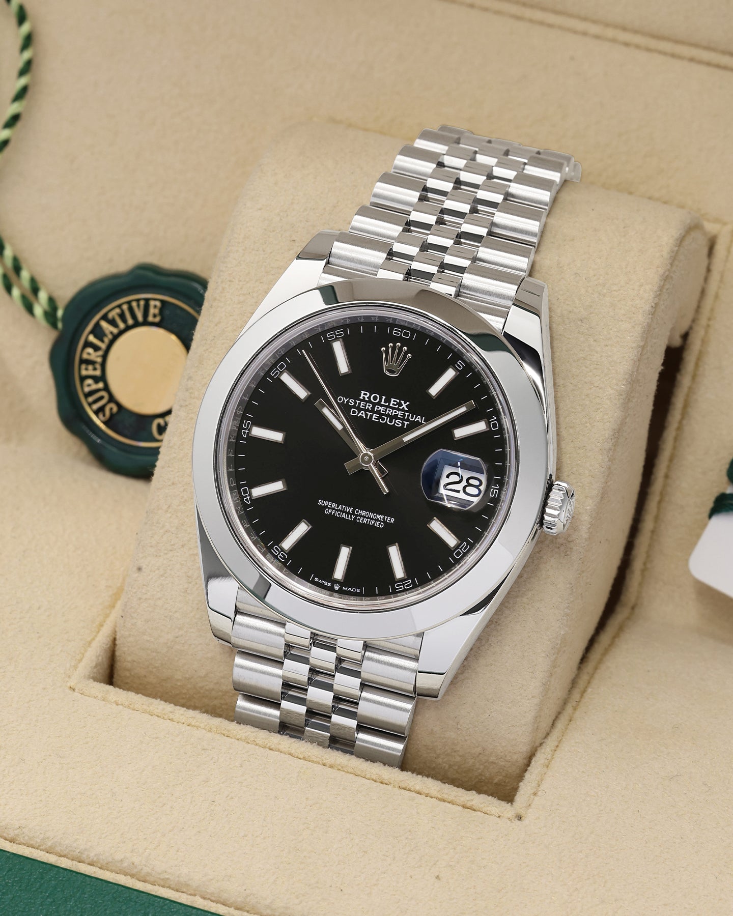 2025 Rolex Datejust 41 126300 | Noah's Fine Watches & Jewelry Dallas