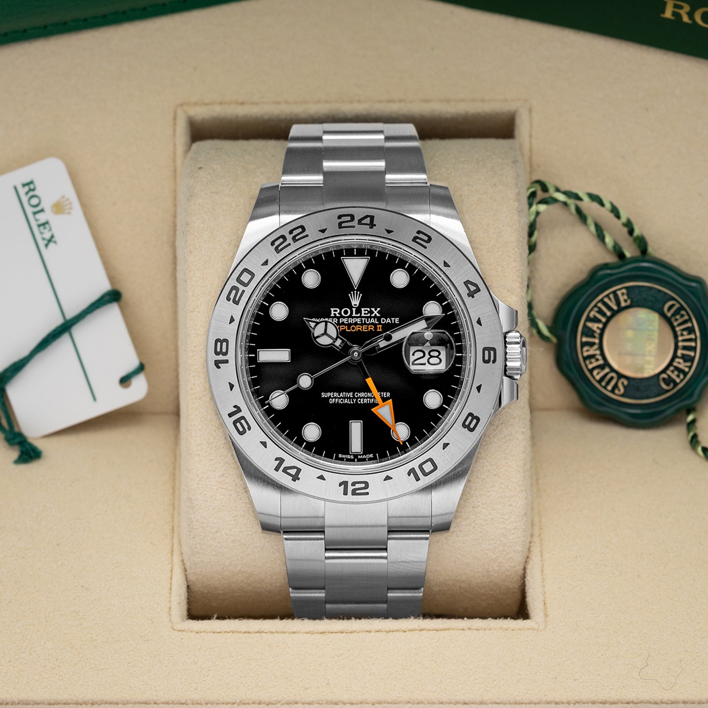 Rolex Explorer II 216570 | Noahs Fine Watches and Jewelry DFW