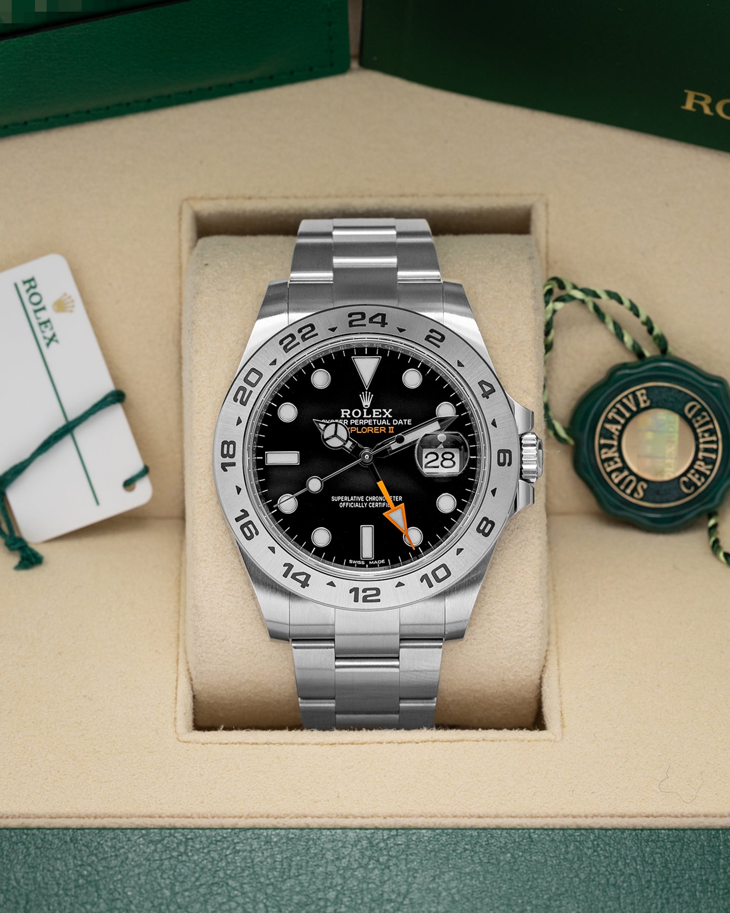 Rolex Explorer II 216570 | Noahs Fine Watches and Jewelry DFW