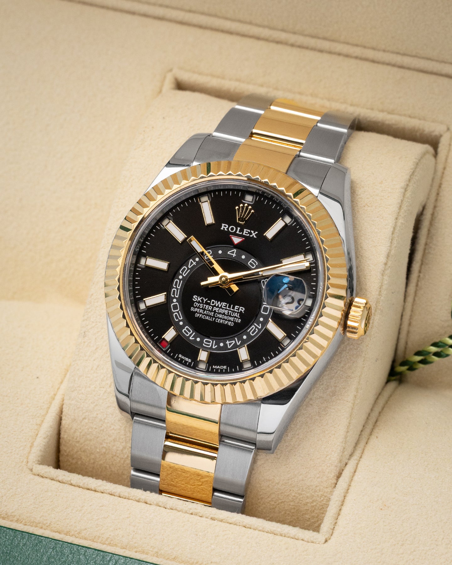 Two Tone Rolex Sky-Dweller 326933 | Noah's Fine Jewelry & Watches DFW