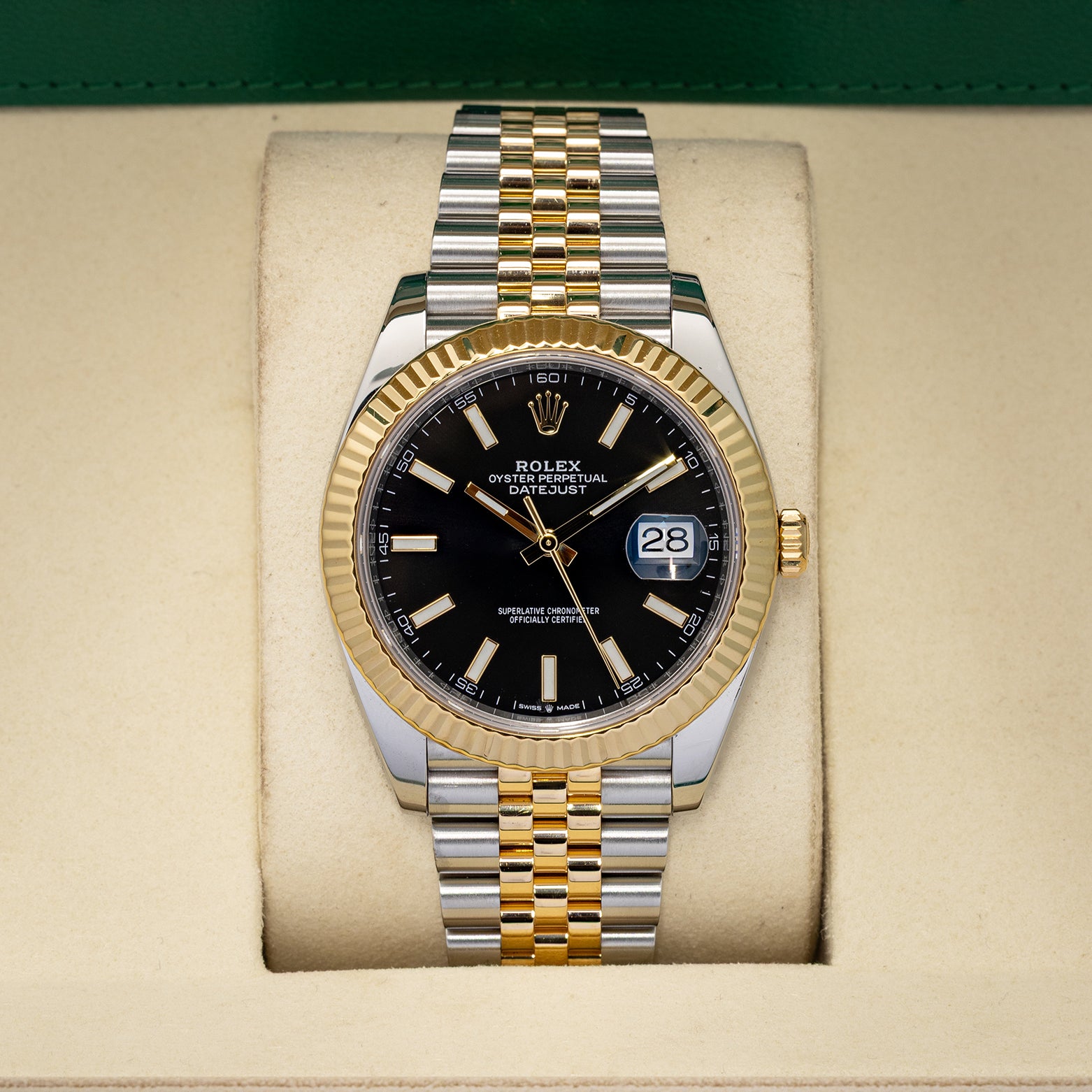 Two Tone Rolex Datejust 41 126333 | Noah's Fine Watches & Jewelry TX