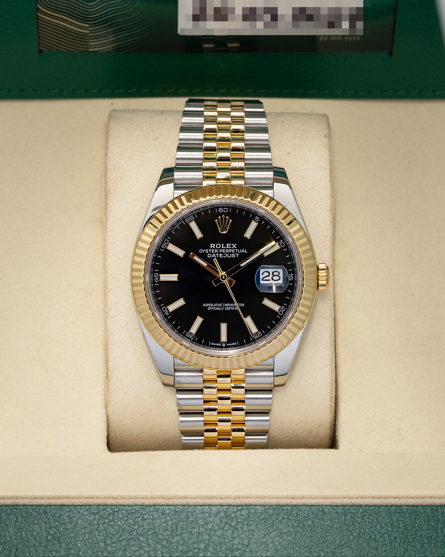 Two Tone Rolex Datejust 41 126333 | Noah's Fine Watches & Jewelry TX