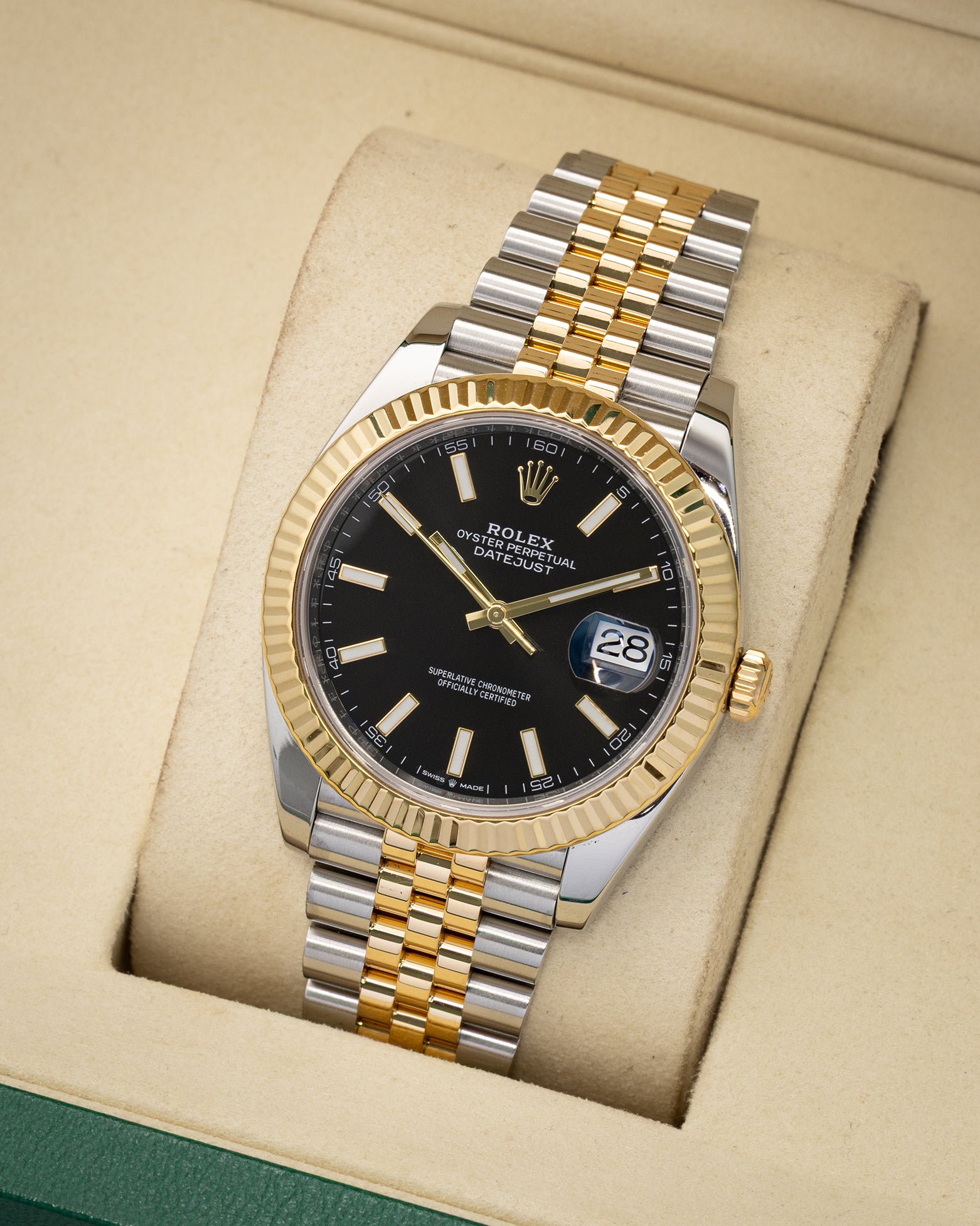 Two Tone Rolex Datejust 41 126333 | Noah's Fine Watches & Jewelry TX