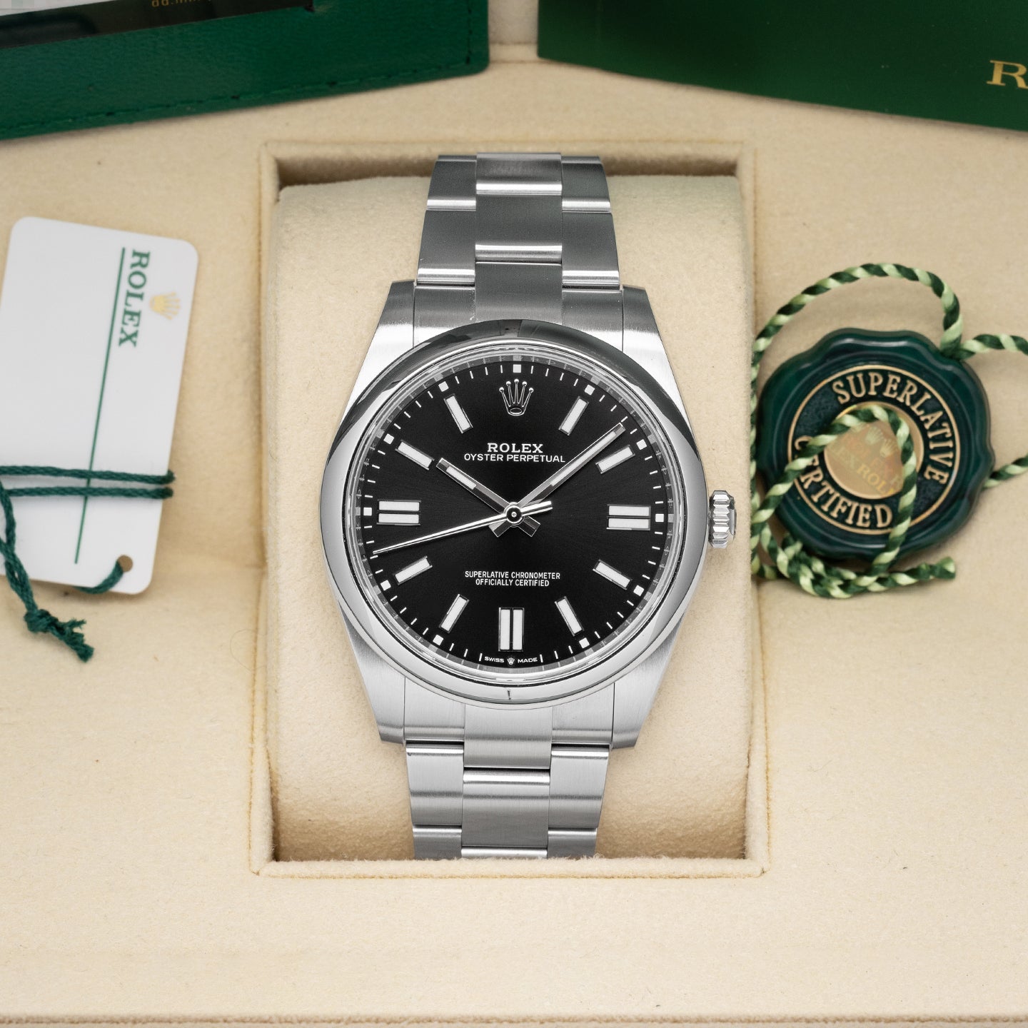 Rolex Oyster Perpetual 41 124300 | Noah's Fine Jewelry and Luxury Watches TX