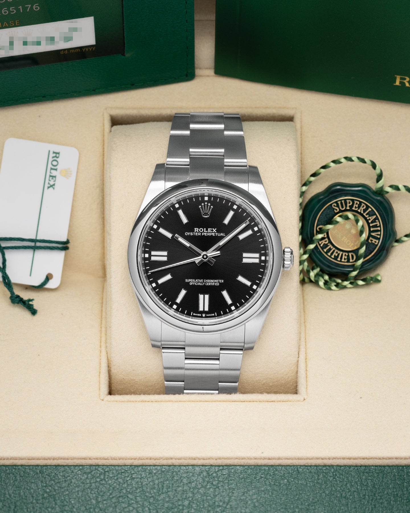 Rolex Oyster Perpetual 41 124300 | Noah's Fine Jewelry and Luxury Watches TX