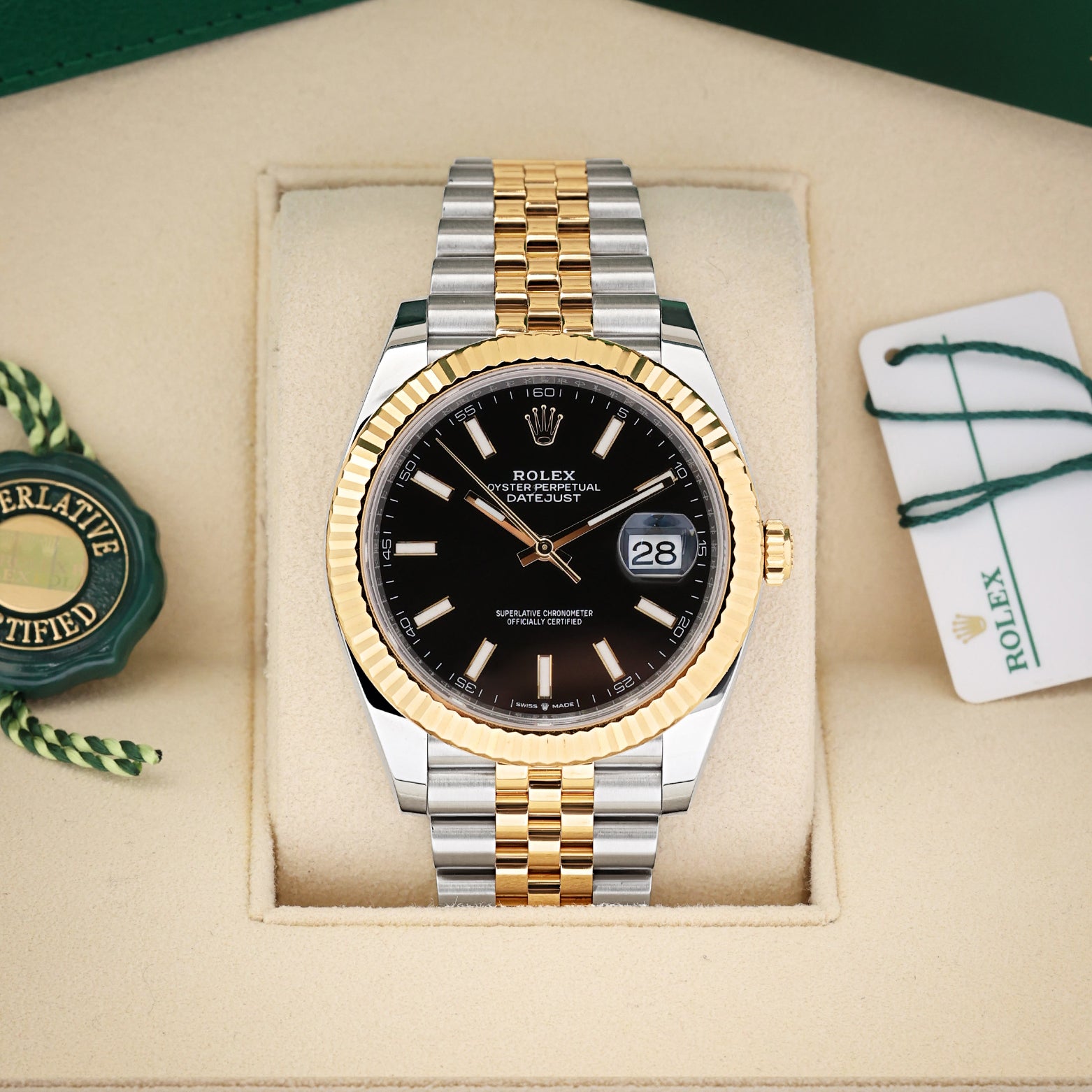 Two Tone Rolex Datejust 41 126333 | Noah's Fine Watches & Jewelry Dallas