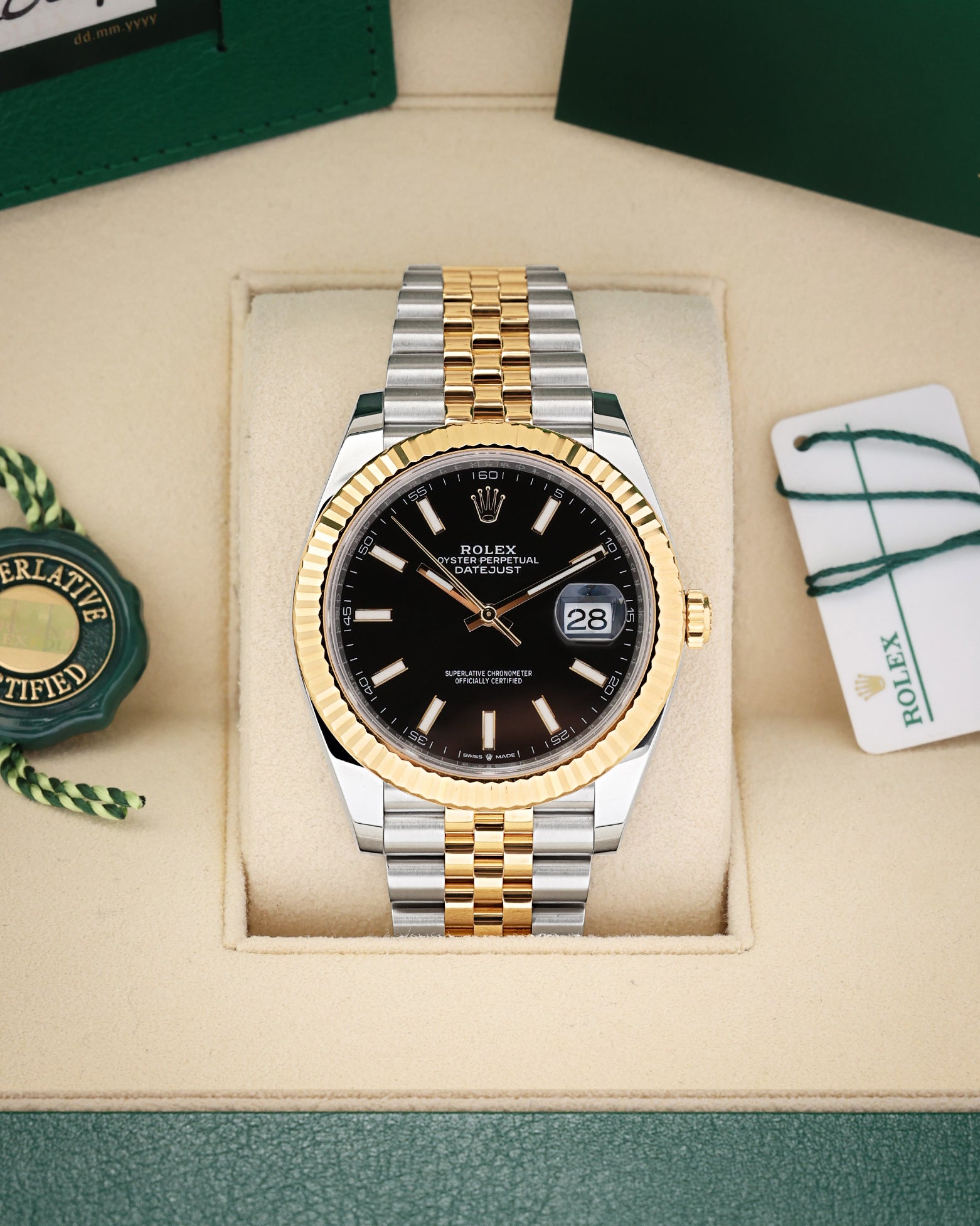Two Tone Rolex Datejust 41 126333 | Noah's Fine Watches & Jewelry Dallas