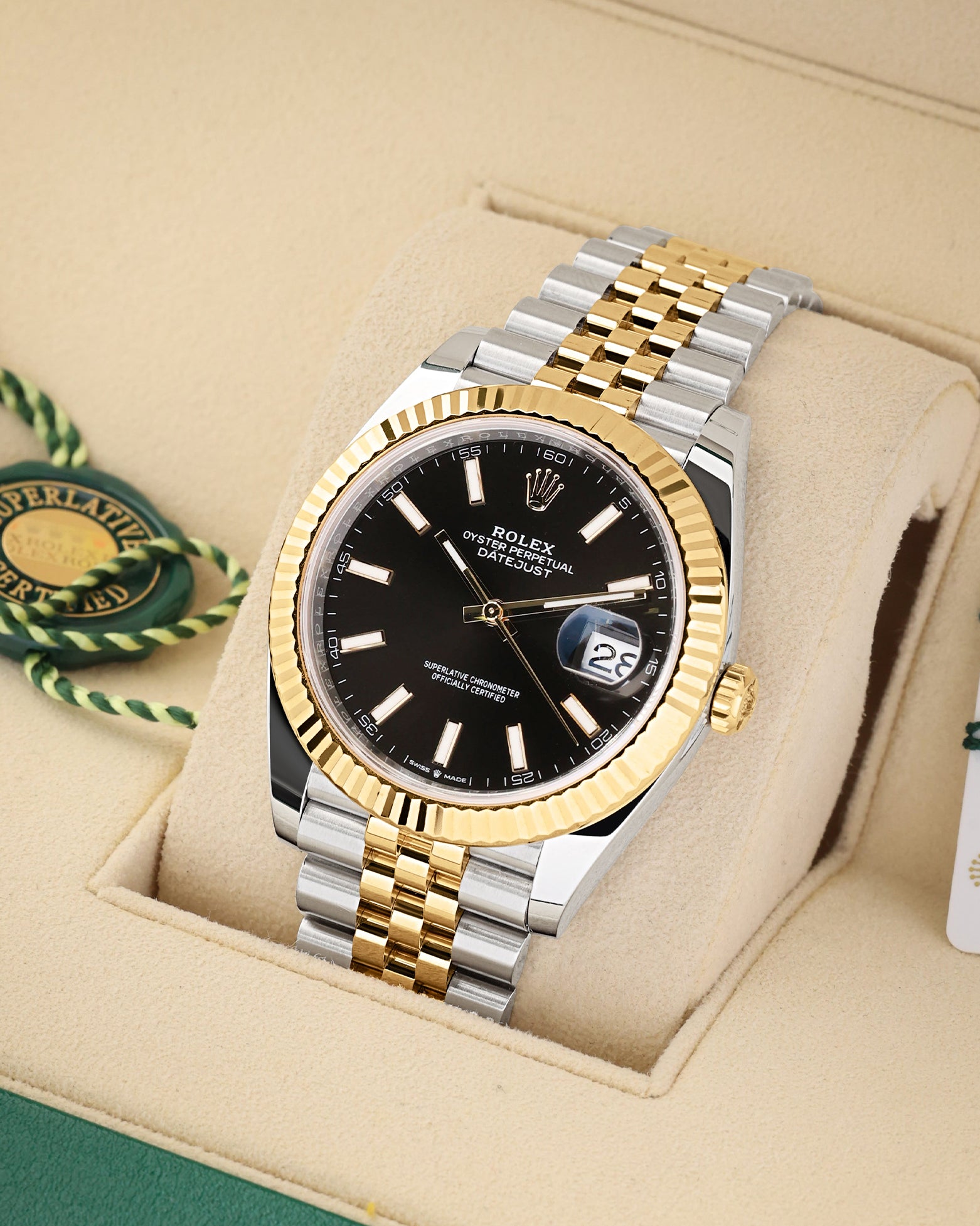 Two Tone Rolex Datejust 41 126333 | Noah's Fine Watches & Jewelry Dallas