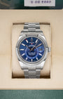 Blue Dial Rolex Sky-Dweller 326934 | Noahs Fine Watches & Jewelry DFW