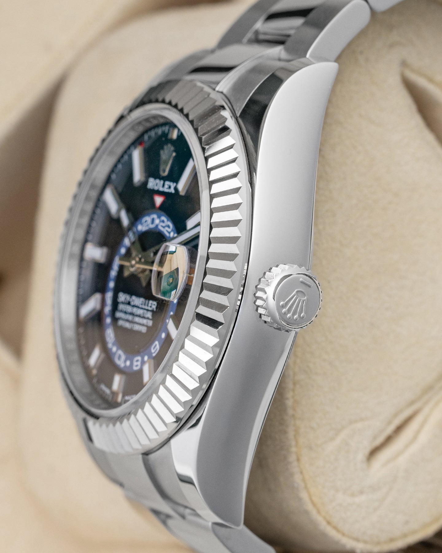 Blue Dial Rolex Sky-Dweller 326934 | Noahs Fine Watches & Jewelry DFW