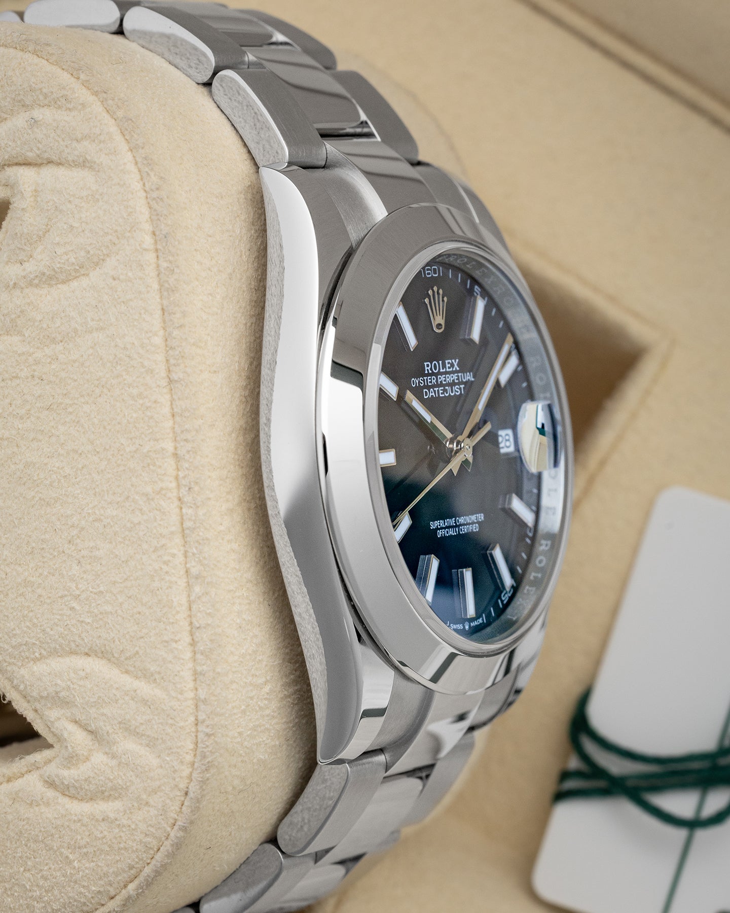 Blue Index Rolex Datejust 41 126300 | Noah's Fine Watches Dallas, Texas