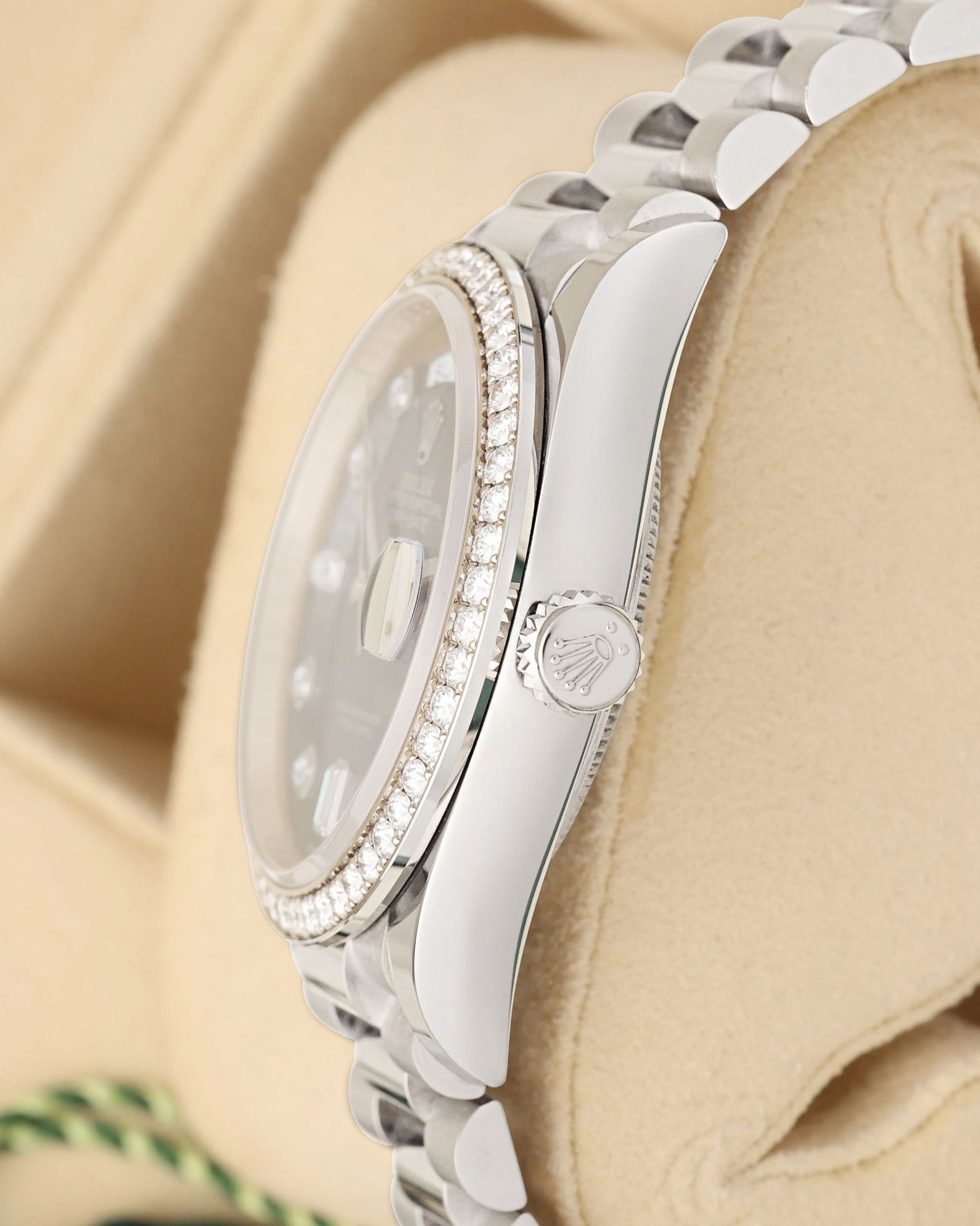 Blue Ombré Rolex Day-Date 36 128349RBR | Noah's Fine Watches Dallas