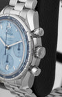 Blue Omega Speedmaster 38 324.30.38.50.03.001 | Noah's Fine Watches & Jewelry Dallas
