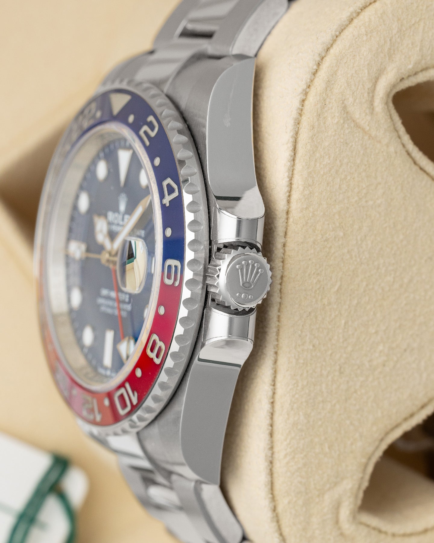 Blue Pepsi Rolex GMT-Master II 126719BLRO | Noah's Fine Watches DFW, Texas