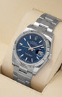 Blue Rolex Datejust 36 116234 | Noah's Fine Watches and Jewelry TX