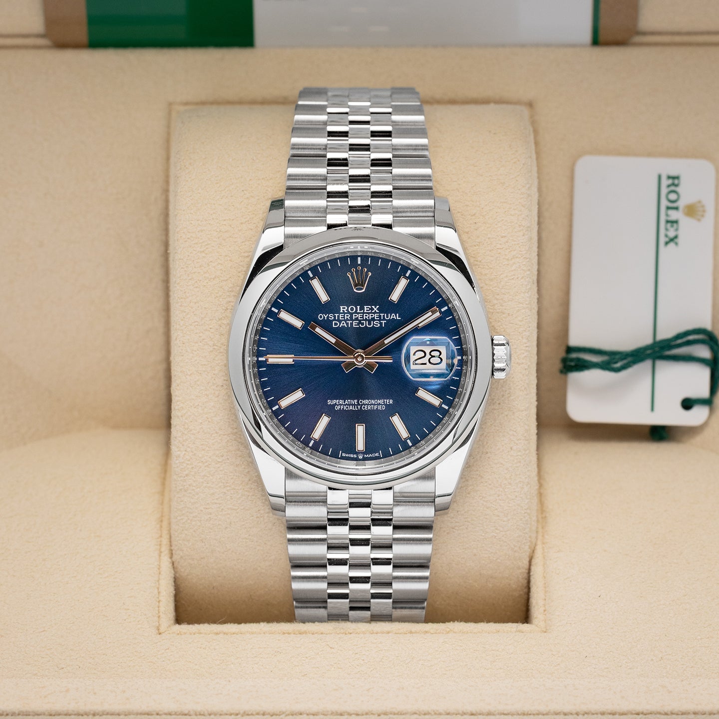 Blue Rolex Datejust 36 126200 | Noah's Fine Watches & Jewelry Near You