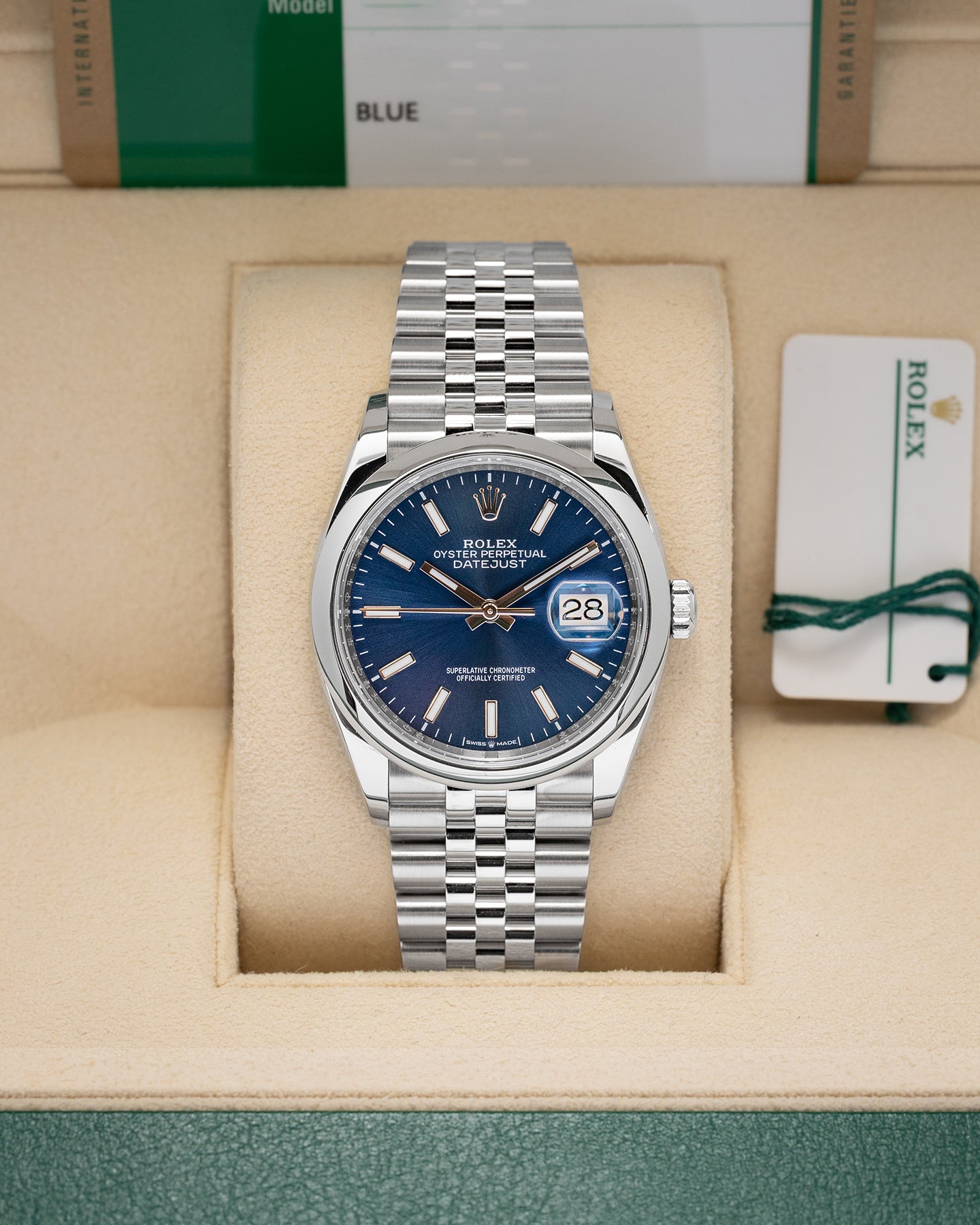 Blue Rolex Datejust 36 126200 | Noah's Fine Watches & Jewelry Near You