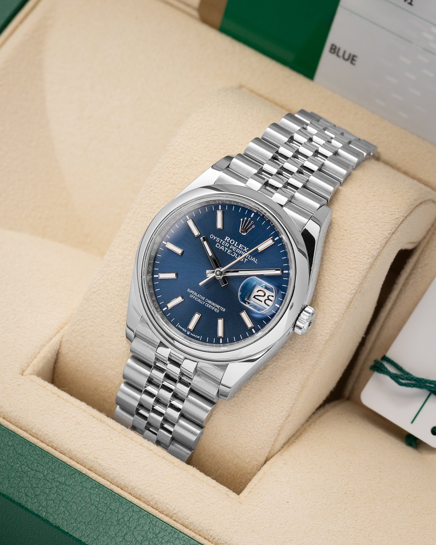 Blue Rolex Datejust 36 126200 | Noah's Fine Watches & Jewelry Near You