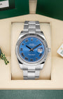 Blue Roman Rolex Datejust 126334 | Noah's Fine Watches & Jewelry Dallas