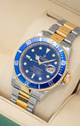 Bluesy Rolex Submariner 16613 | Noah's Fine Watches DFW, Texas